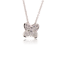 Collier Recarlo Femme in Or blanc Diamante 0.21 Ct XD069/B030 - XD069/B030